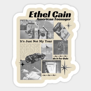 Ethel Cain American Teenager Sticker